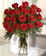 Red Long Stem Roses by Allen's Flowers