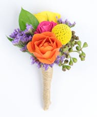 Bright Spring Boutonniere