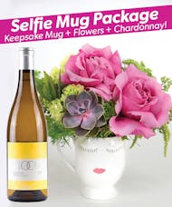Selfie Mug & Wine Package